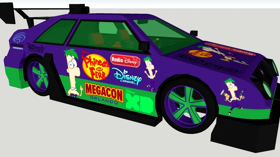 Phineas And Ferb Ferb Fletcher Car