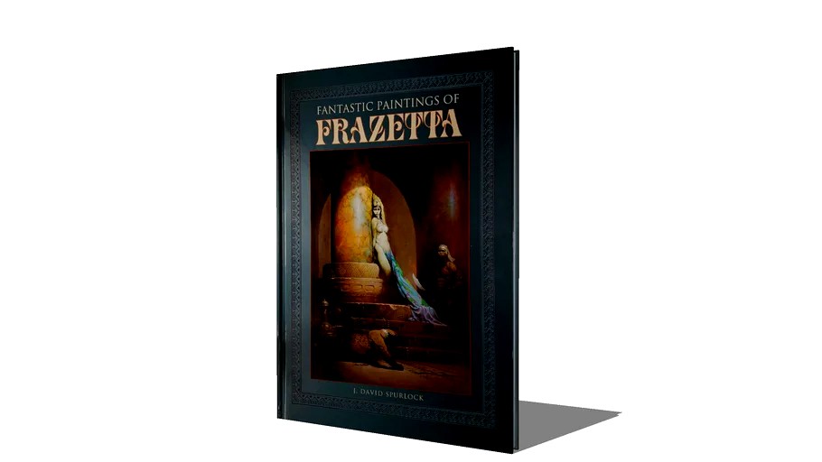 Book of Fantastic paintings of FRAZETTA by J. David Spurlock