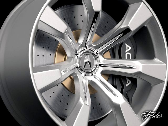Acura Advanced sport concept rim 3D Model