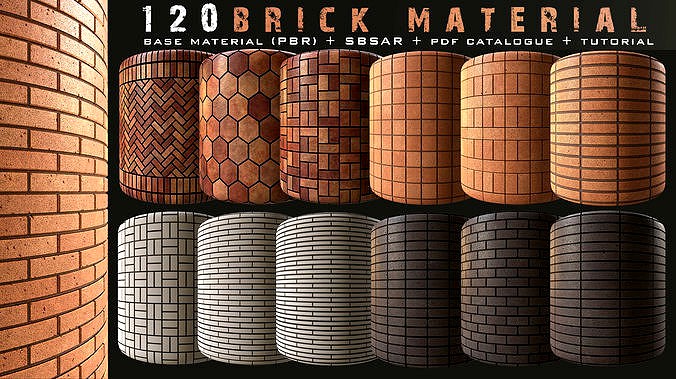 120 brick material bundle vol