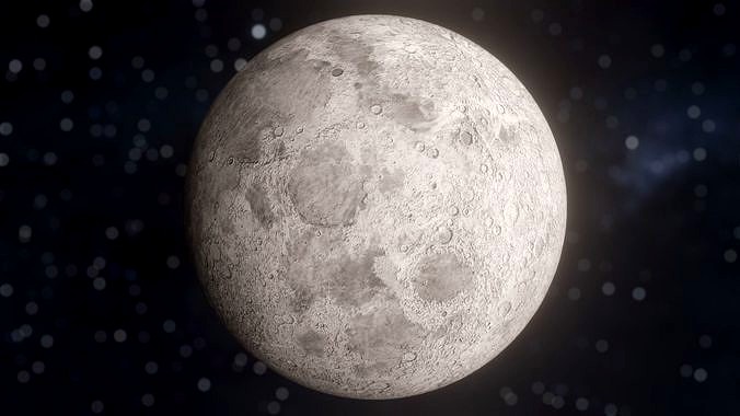 Photorealistic Moon