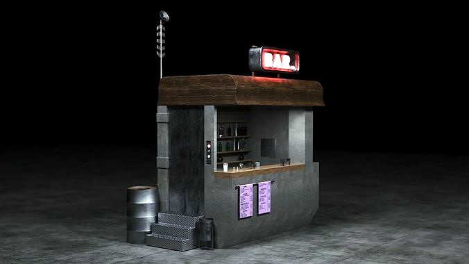 Sci-Fi Corner Bar