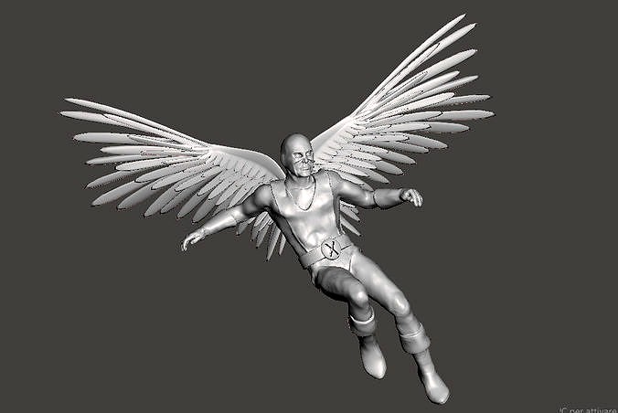 Angel toy soldier from classic X Men