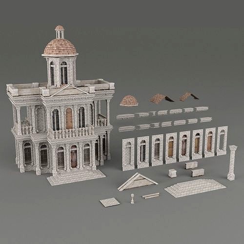 Town Hall - Modular urban building kit