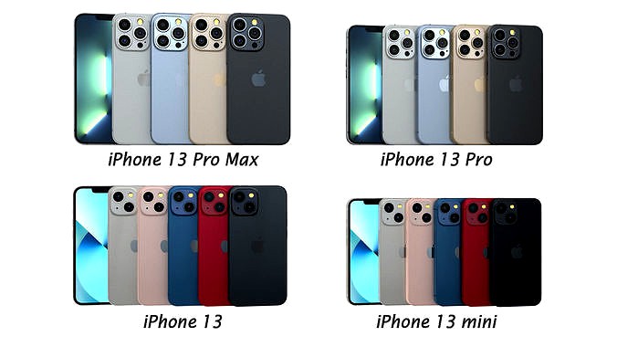 Apple iPhone 13 Collection All Color