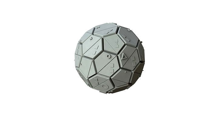 Sci Fi Object No 2178 Low Poly