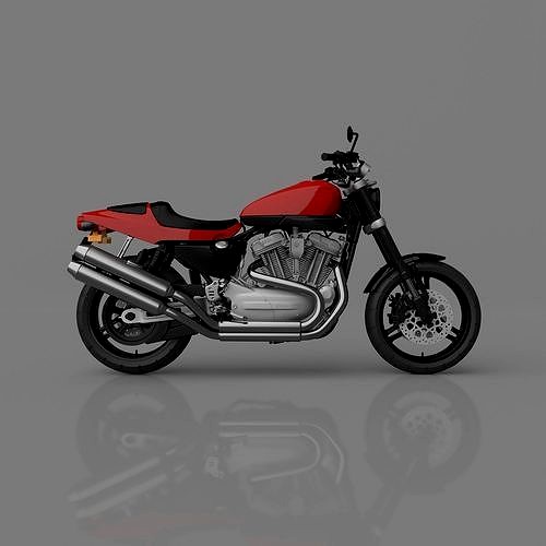 Harley Davidson XR 1200 Sportster Motorcycle Ready to Print STL | 3D