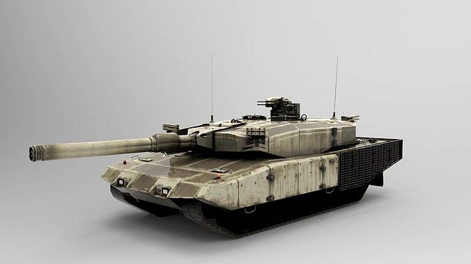 Leopard 2 MBT Revolution 3D Model | 3D