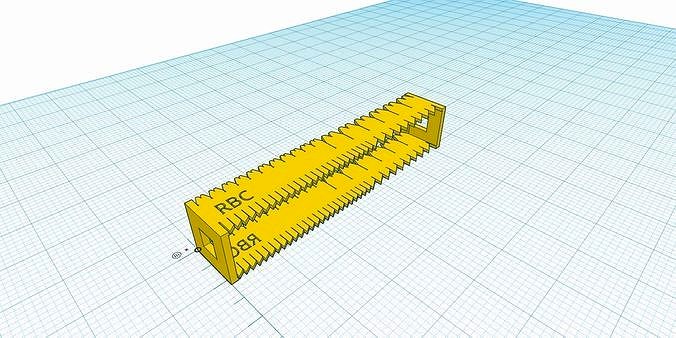 45-48 Sawtooth and Chisel | 3D