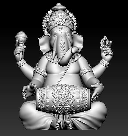 Ganesha Idol 3D Printable Model | 3D