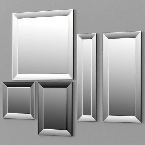 TRAPEZIO Freestanding mirrors set By RIFLESSI