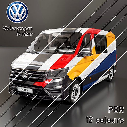 Volkswagen Crafter L3H2  PBR 12 colours