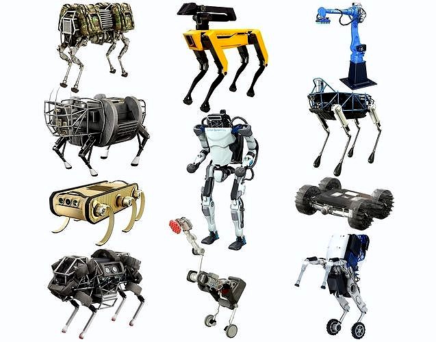 Boston Dynamics Robots Collection