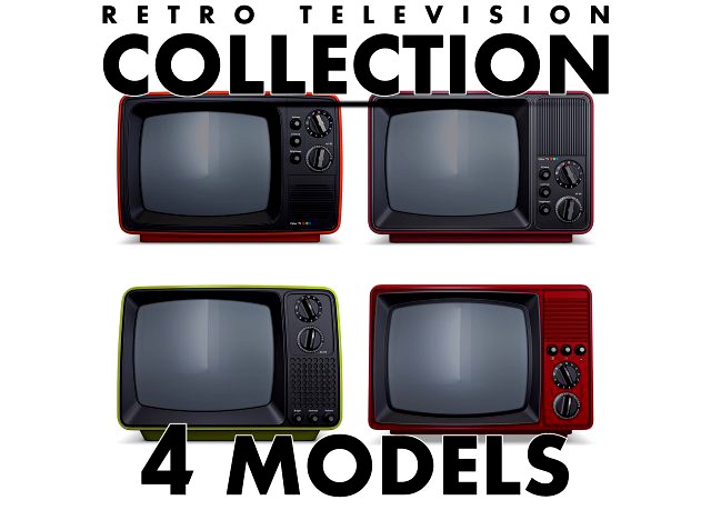 Retro Portable Television Collection volume 1