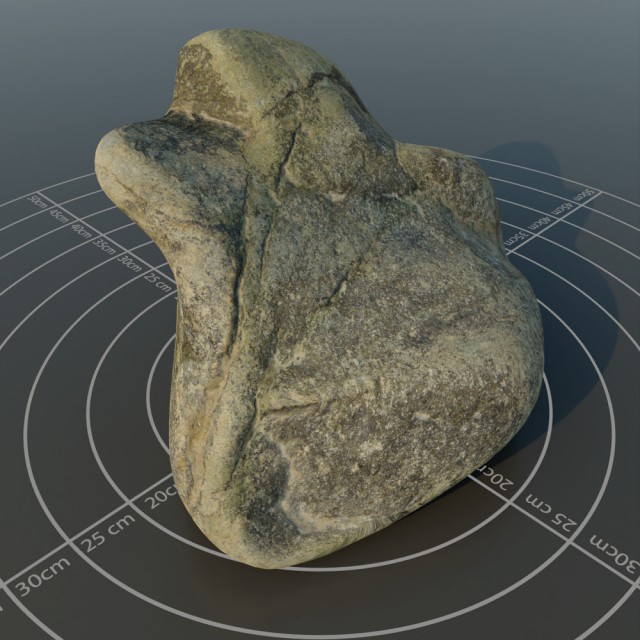 Photoscanned rock 5