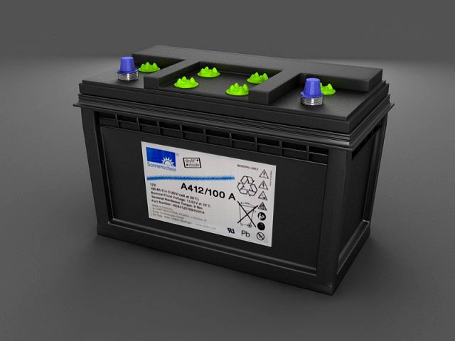 Lead-acid battery storage battery lithium battery