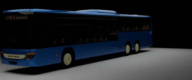 Bus Setra S418 rig animations