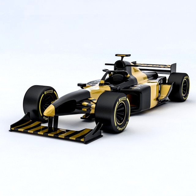 Formula 1 car model 09
