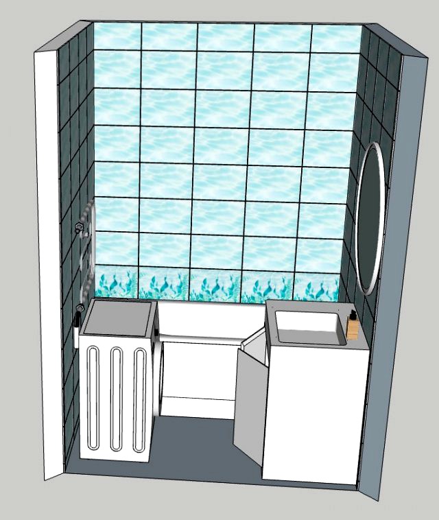 Example of bathroom design