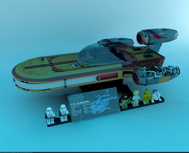 Lego Luke Speeder UCS