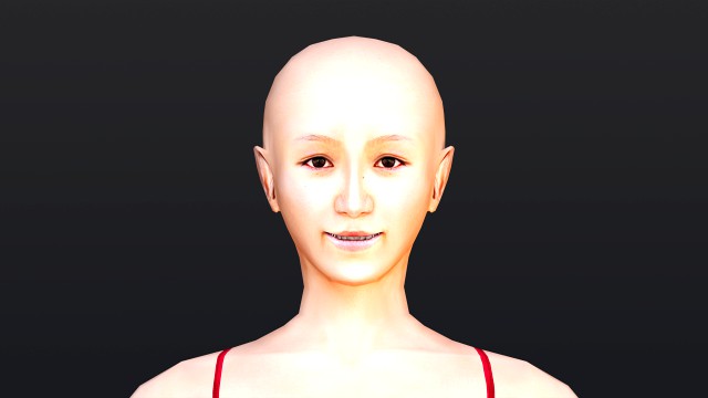 Female 8 - WITH 30 ANIMATIONS-36 MORPH
