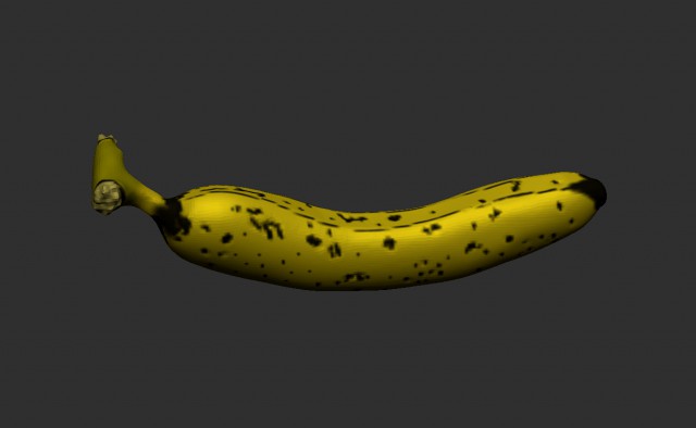 Cartoon banana