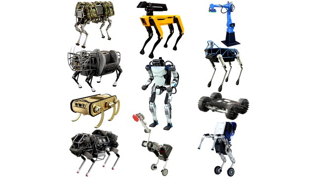 Boston Dynamics Robots Collection