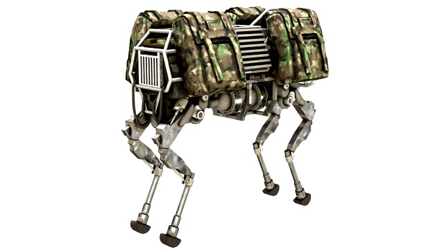 BigDog Robot Boston Dynamics