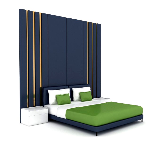 3d modern bed design 03