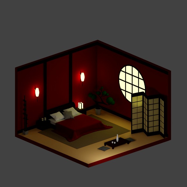Japanese bedroom