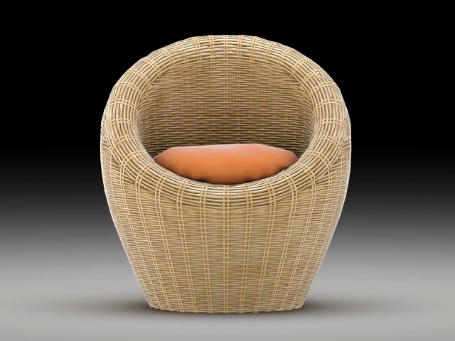 wicker chair