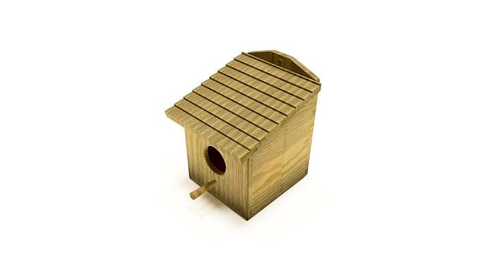 Wooden birdhouse 1