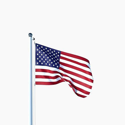 Animated Flag of United States