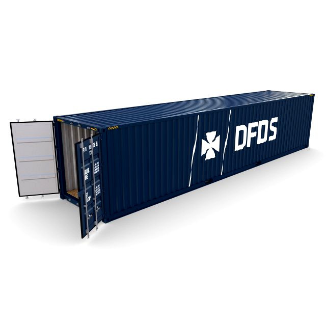 40ft shipping container dfds