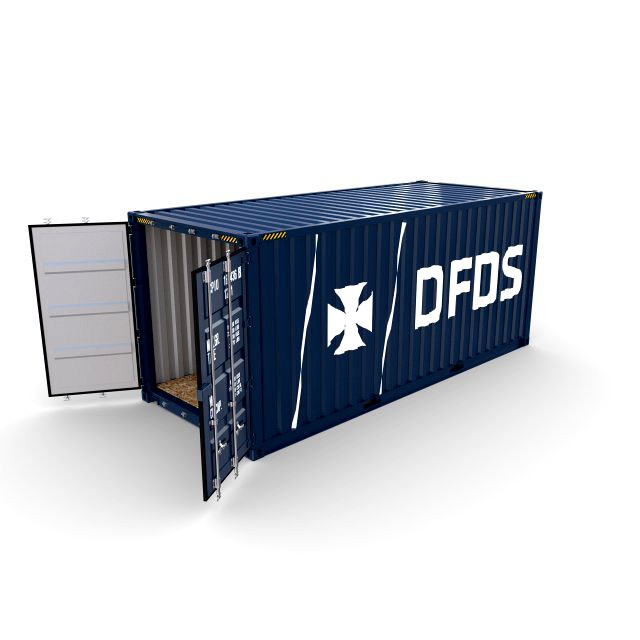 20ft shipping container dfds