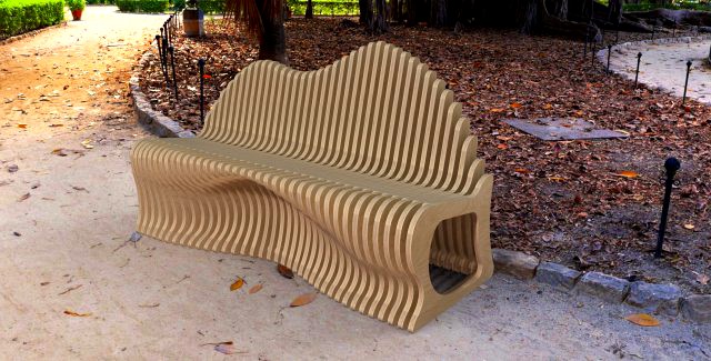 parametric sofa