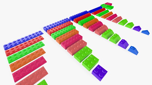 collection of lego bricks