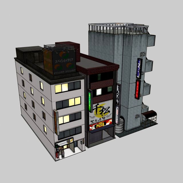 japanese commercial building 0011