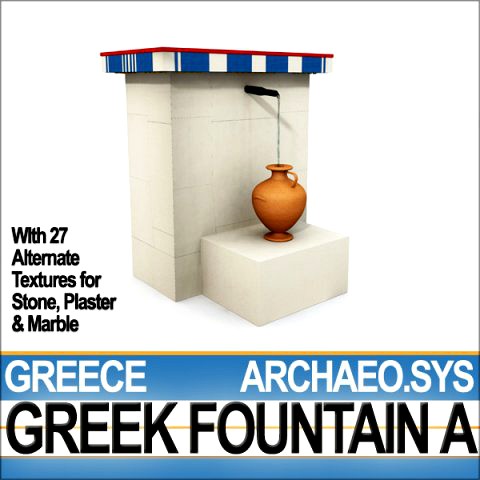 ancient greek fountain a