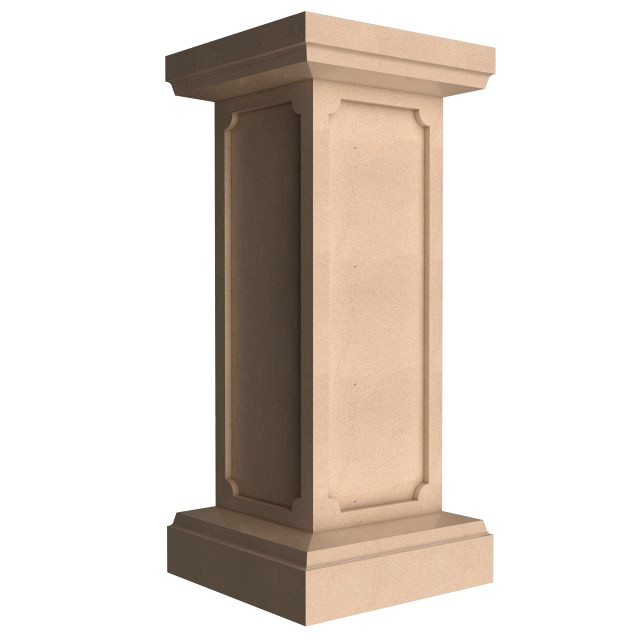 square column pedestal