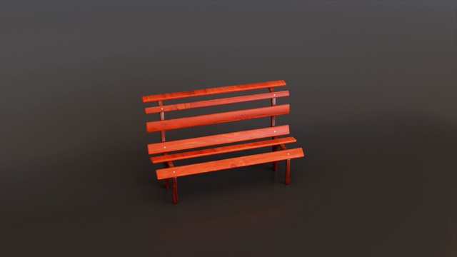 park bench -banco