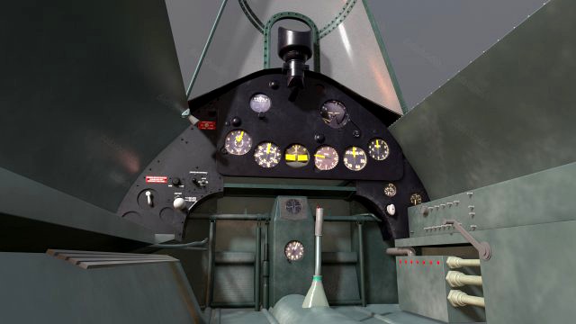 f4f wildcat cockpit