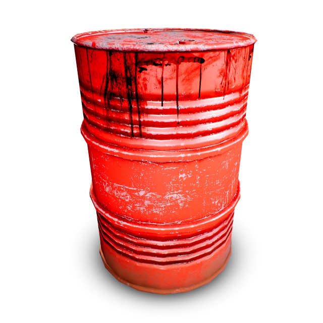steel drum-barrel
