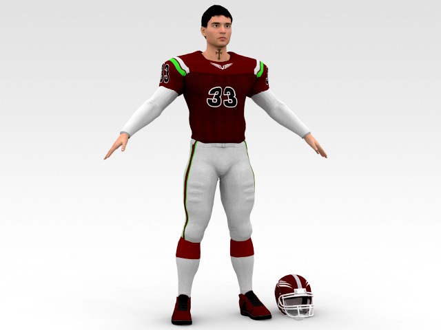 american football player v8