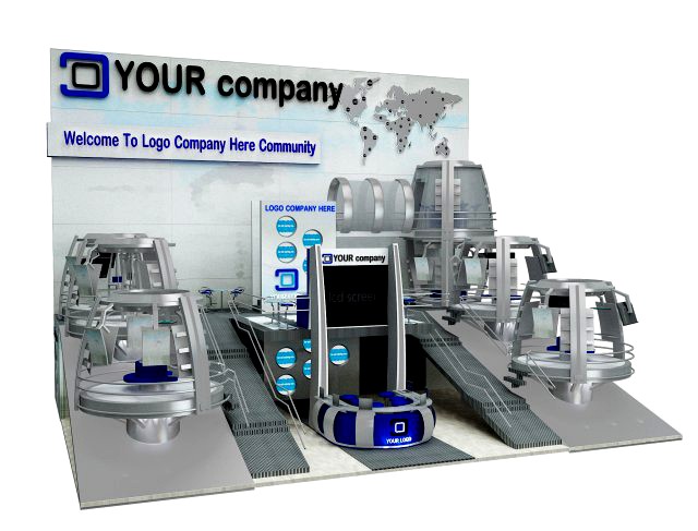 booth exhibition stand a502b