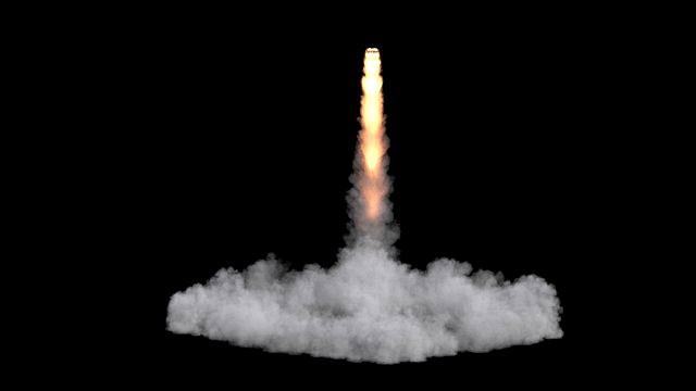 space shuttle launch smoke vdb 2