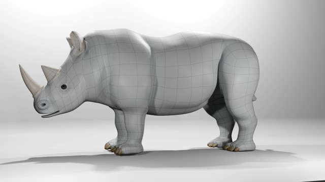 rinoceronte branco