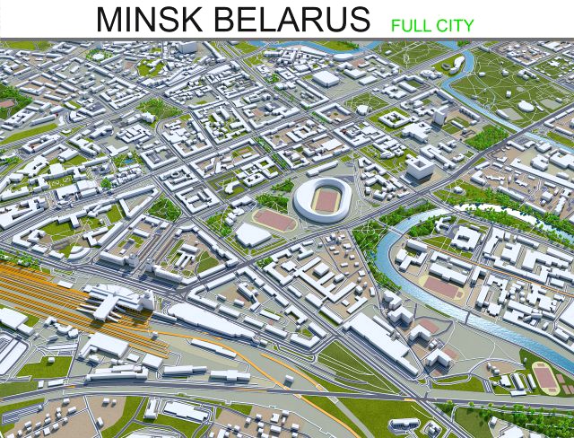 minsk city belarus 60km
