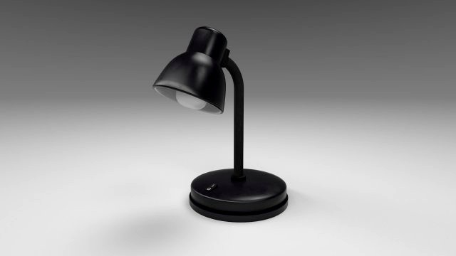modern table lamp black