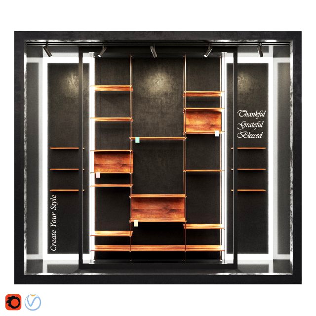 shop window-shelf